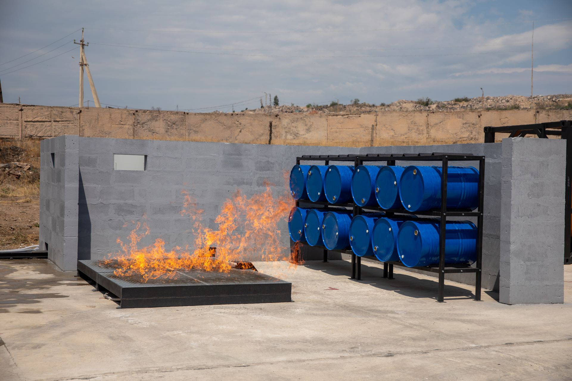 Flammable Liquids Warehouse module